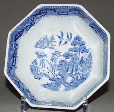 Bowl octagonal c1930s